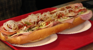 Super-sized Italian Hoagie